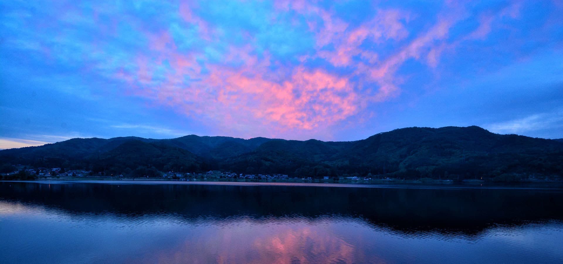 夕暮れ